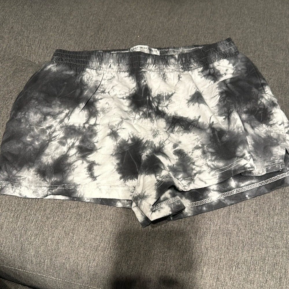Tie dye shorts